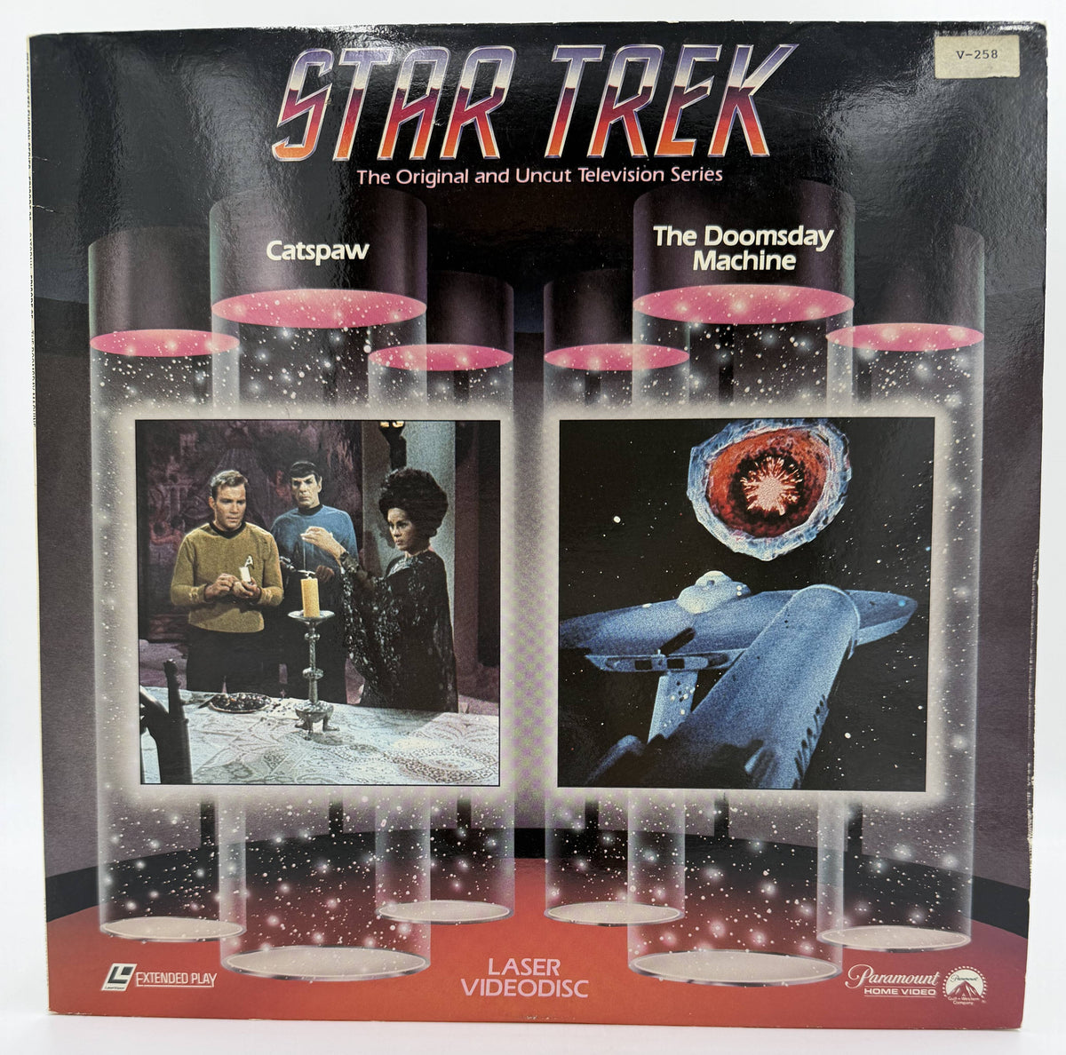 Star Trek: The Original Series – "Catspaw" / "The Doomsday Machine" (1967 / 1985) Standard Edition – LaserDisc - VG+