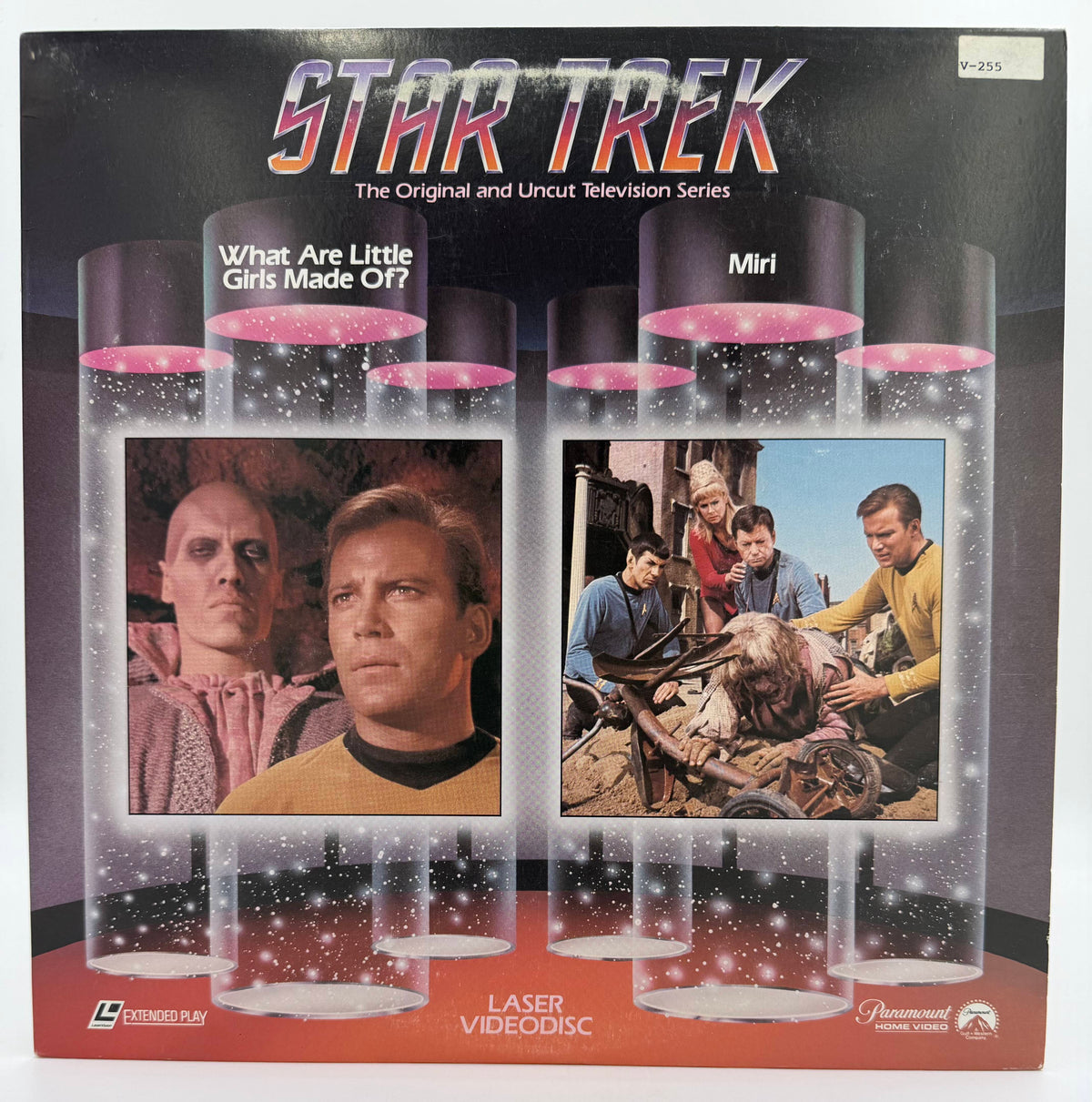 Star Trek: The Original Series – "What Are Little Girls Made Of?" / "Miri" (1966 / 1985) Standard Edition – LaserDisc - VG+