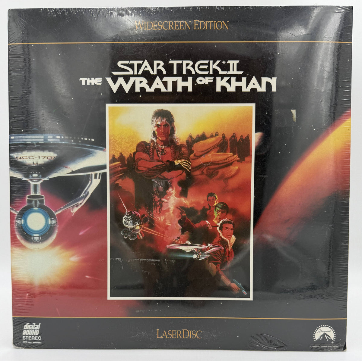 Star Trek II: The Wrath Of Khan (1982 / 1991) Widescreen Edition – LaserDisc - EX - Factory Sealed