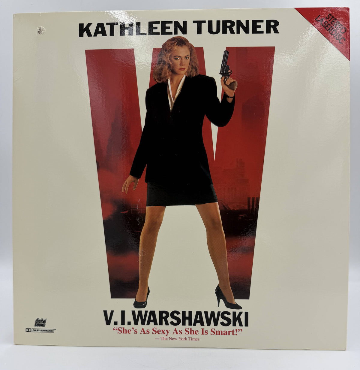 V.I. Warshawski (1991) Standard Edition – LaserDisc Movie + VG+