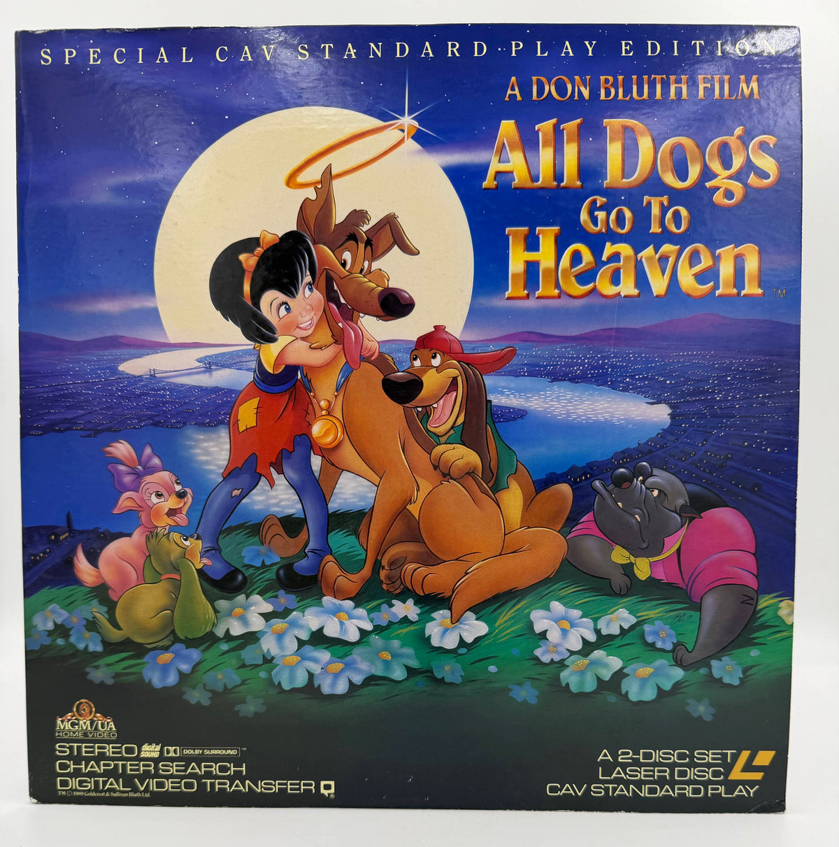 All Dogs Go To Heaven (1989 / 1990) Special CAV Standard Play Edition – LaserDisc - VG+