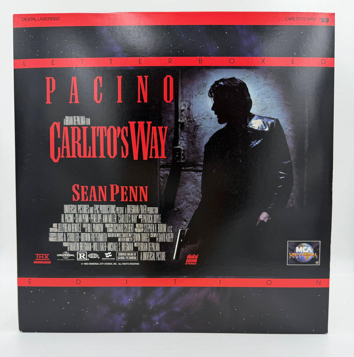 Carlito's Way (1993 / 1994) Letterboxed Edition – LaserDisc - EX