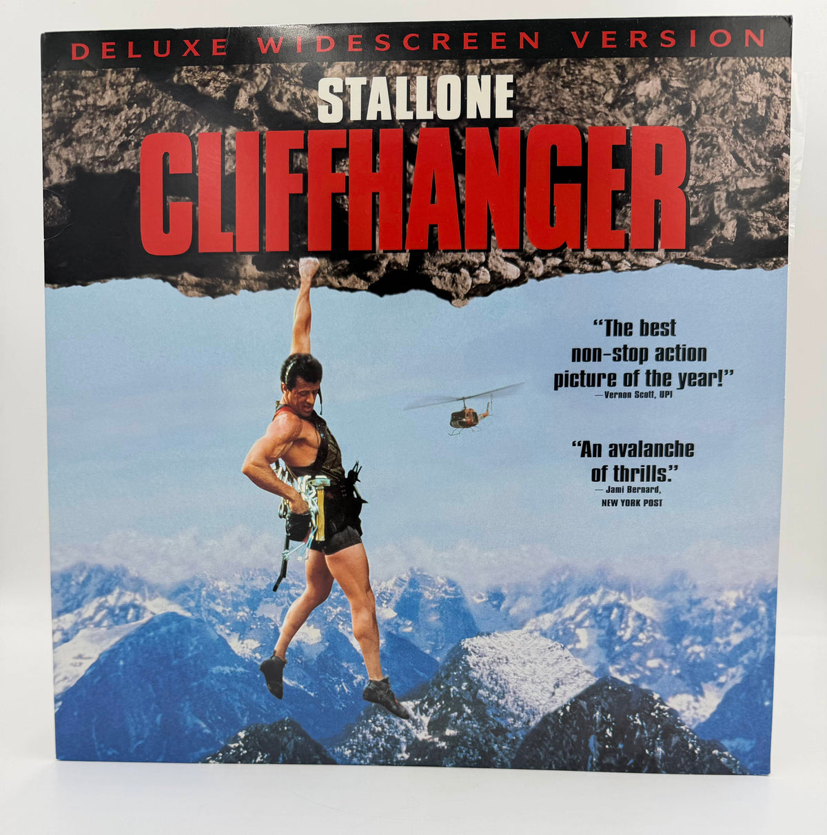 Cliffhanger (1993) Deluxe Widescreen Version – LaserDisc - VG+