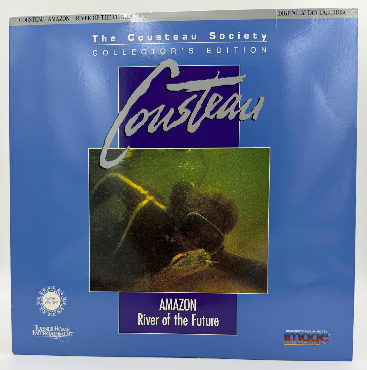 Cousteau: Amazon – River of the Future (1984 / 1991) The Cousteau Society Collector's Edition – LaserDisc - VG+