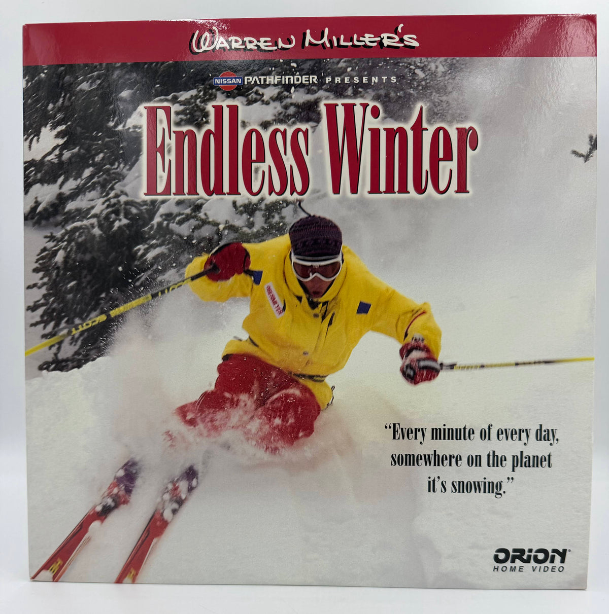 Warren Miller's Endless Winter (1996 / 1997) Standard Edition – LaserDisc - EX