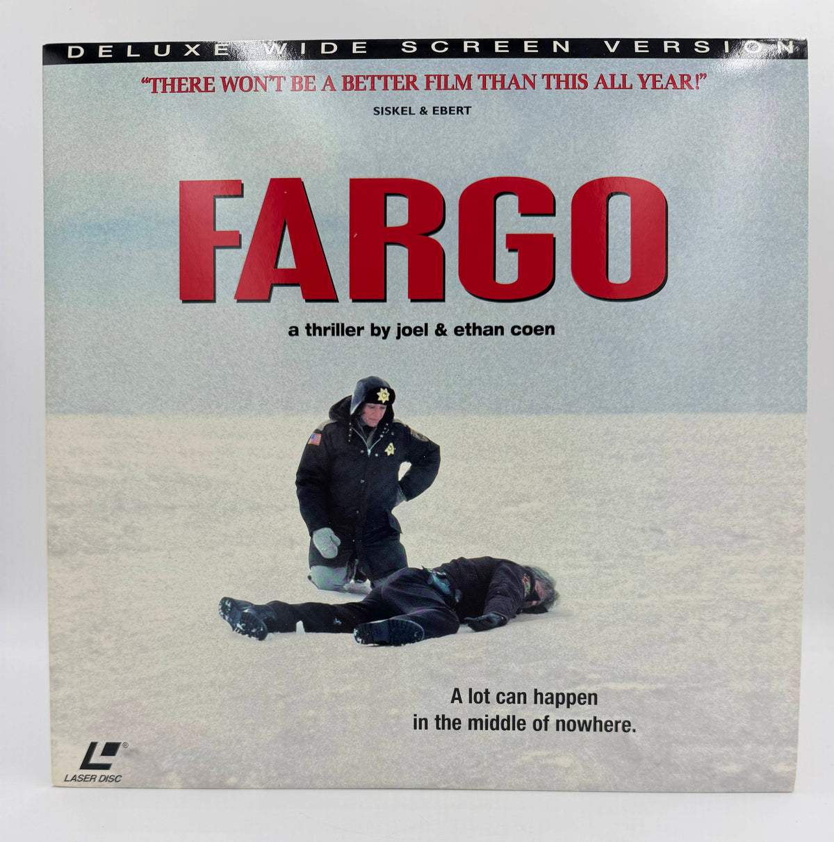 Fargo (1996) Deluxe Widescreen Version – LaserDisc - EX