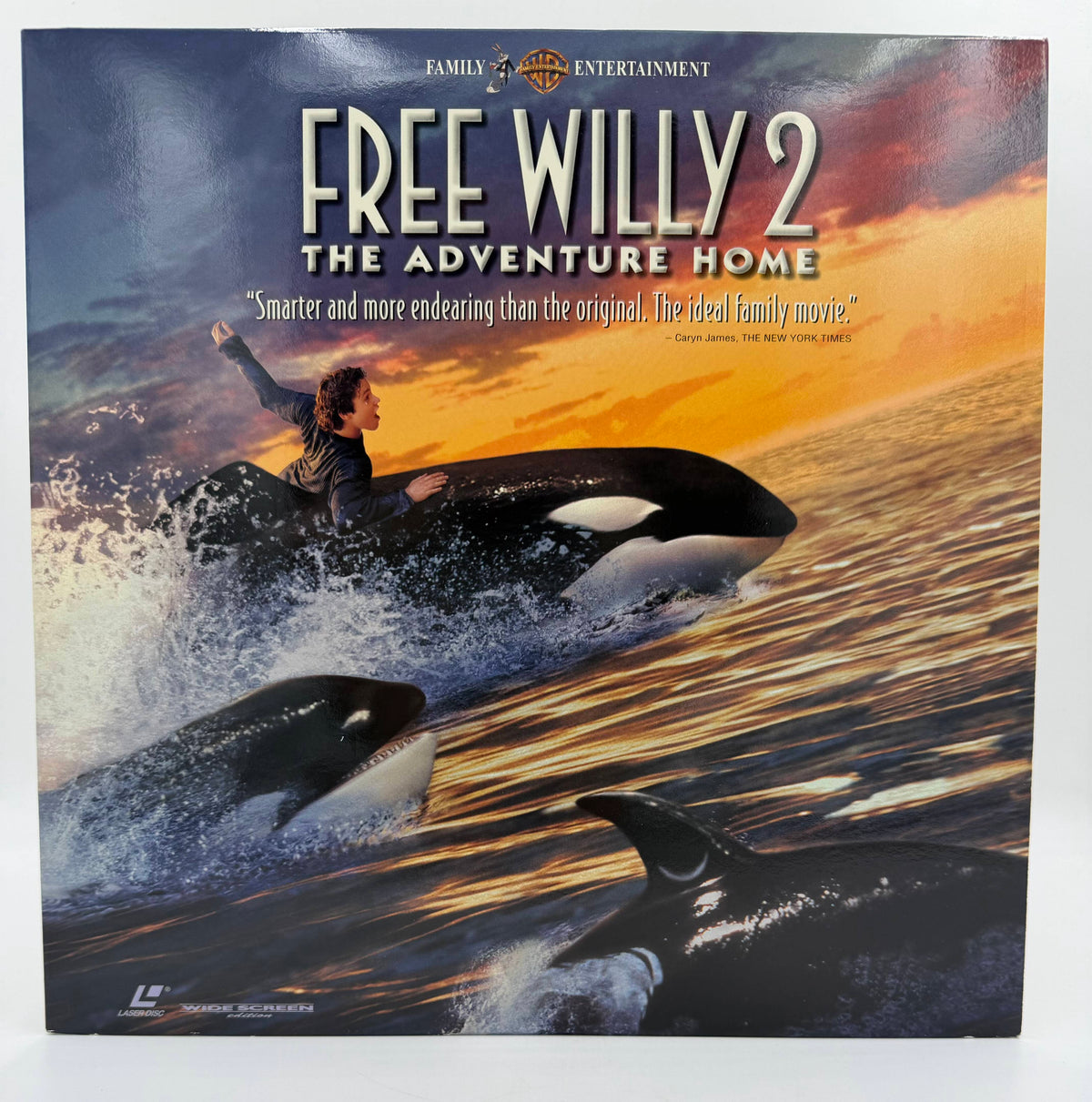 Free Willy 2: The Adventure Home (1995) Wide Screen Edition – LaserDisc - EX