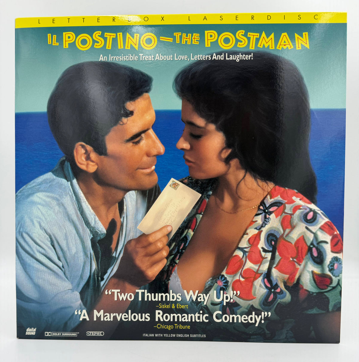 Il Postino – The Postman (1994 / 1996) Letterbox Laserdisc Edition – LaserDisc - EX