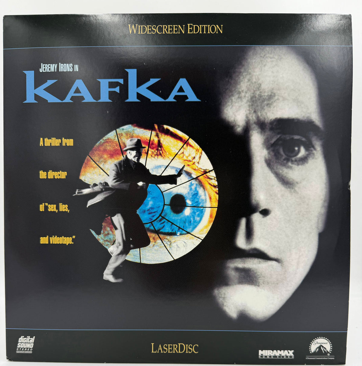 Kafka (1991 / 1992) Widescreen Edition – LaserDisc - VG+