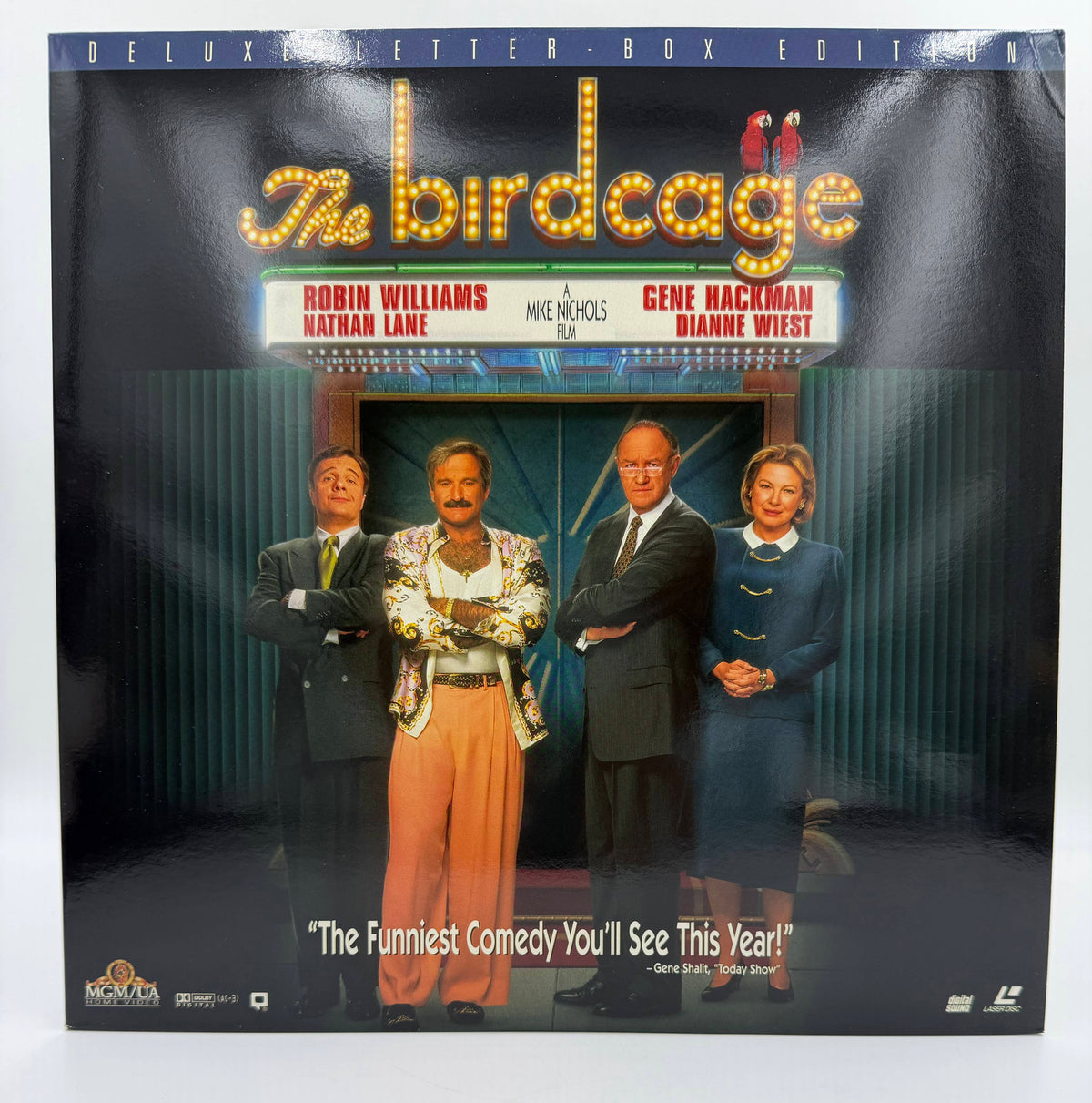 The Birdcage (1996) Deluxe Letter-Box Edition – LaserDisc - EX