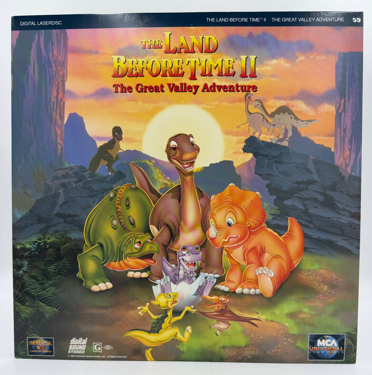 The Land Before Time II: The Great Valley Adventure (1994) Standard Edition – LaserDisc - EX
