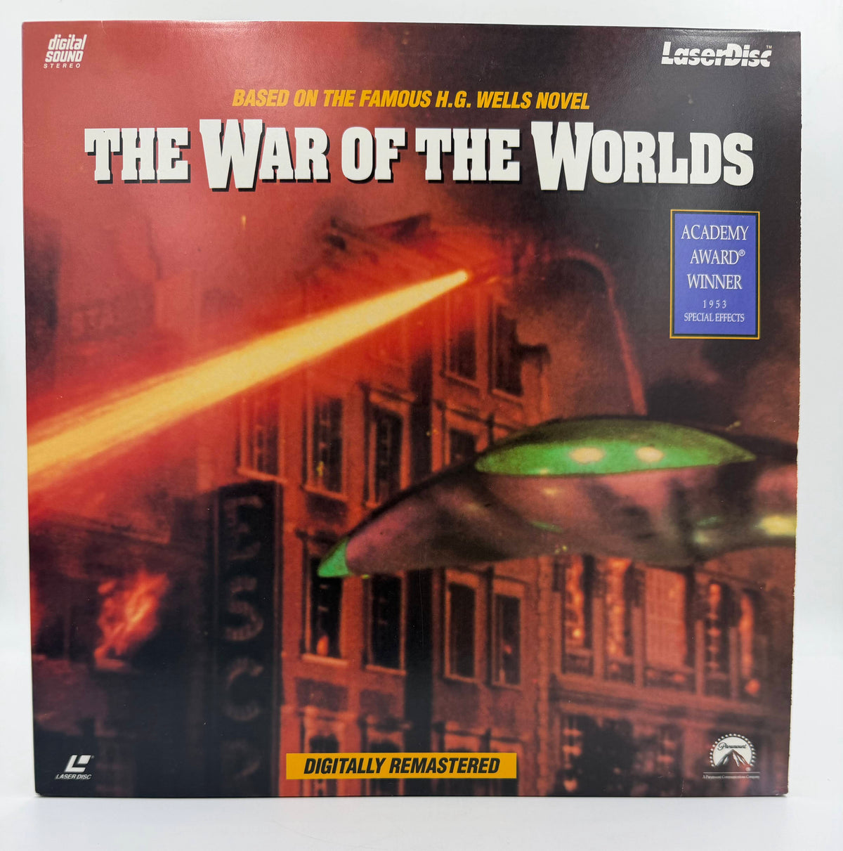 The War of the Worlds (1953 / 1993) CAV Widescreen Multi Audio Edition – LaserDisc - EX