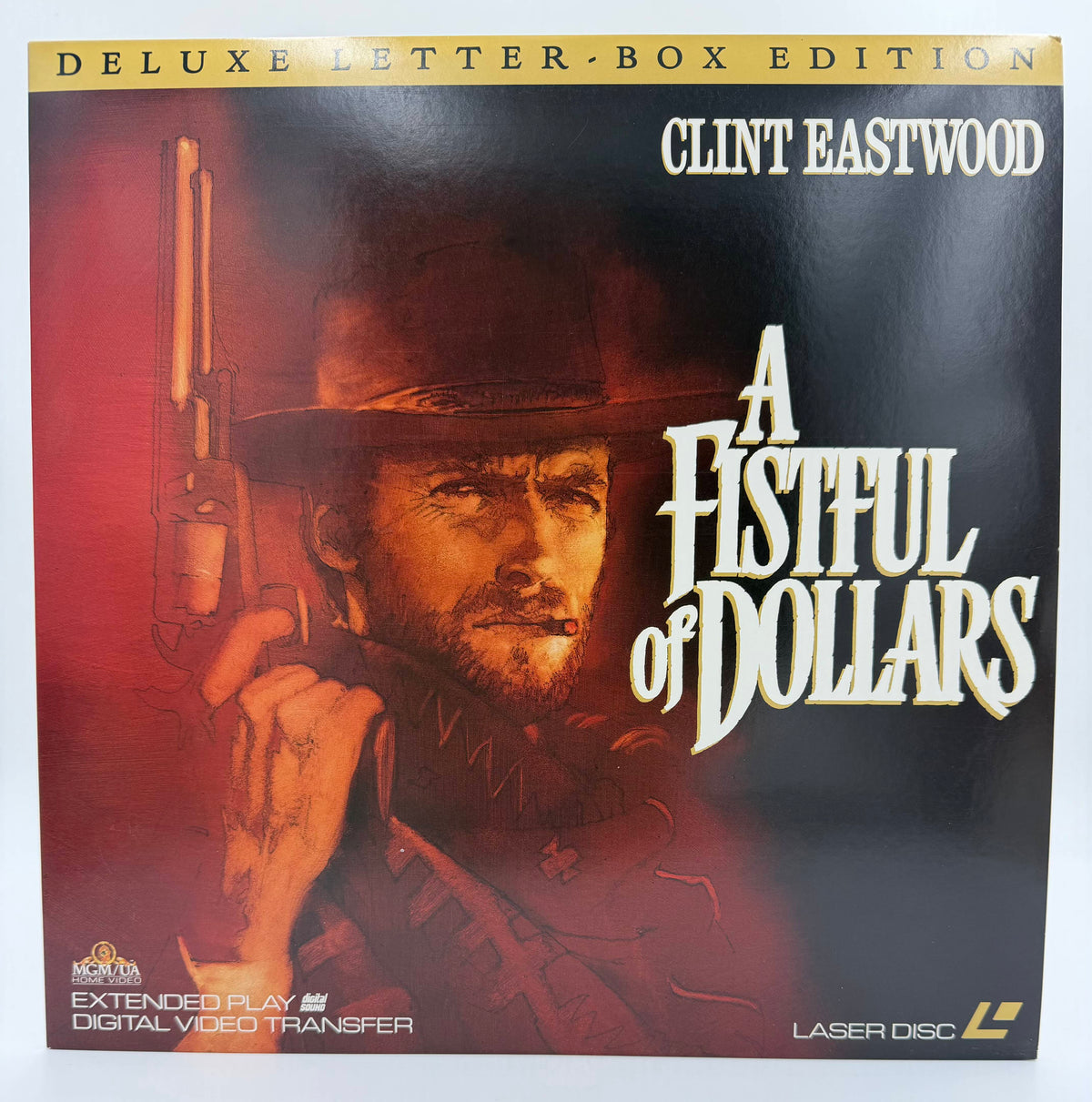 A Fistful of Dollars (1964 / 1990) Deluxe Letter-Box Edition LaserDisc - EX