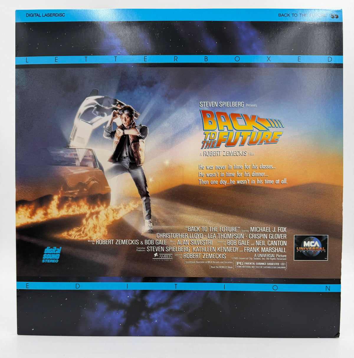 Back to the Future (1985 / 1991) Letterboxed Edition LaserDisc - EX