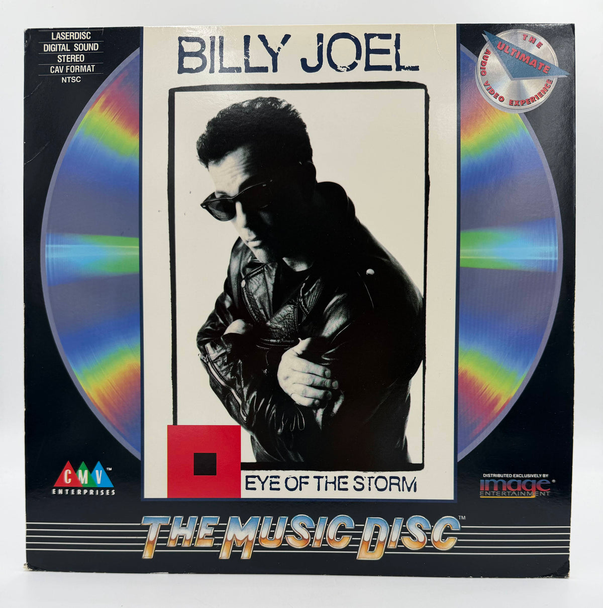 Billy Joel: Eye of the Storm (1990) CAV Format LaserDisc - VG+