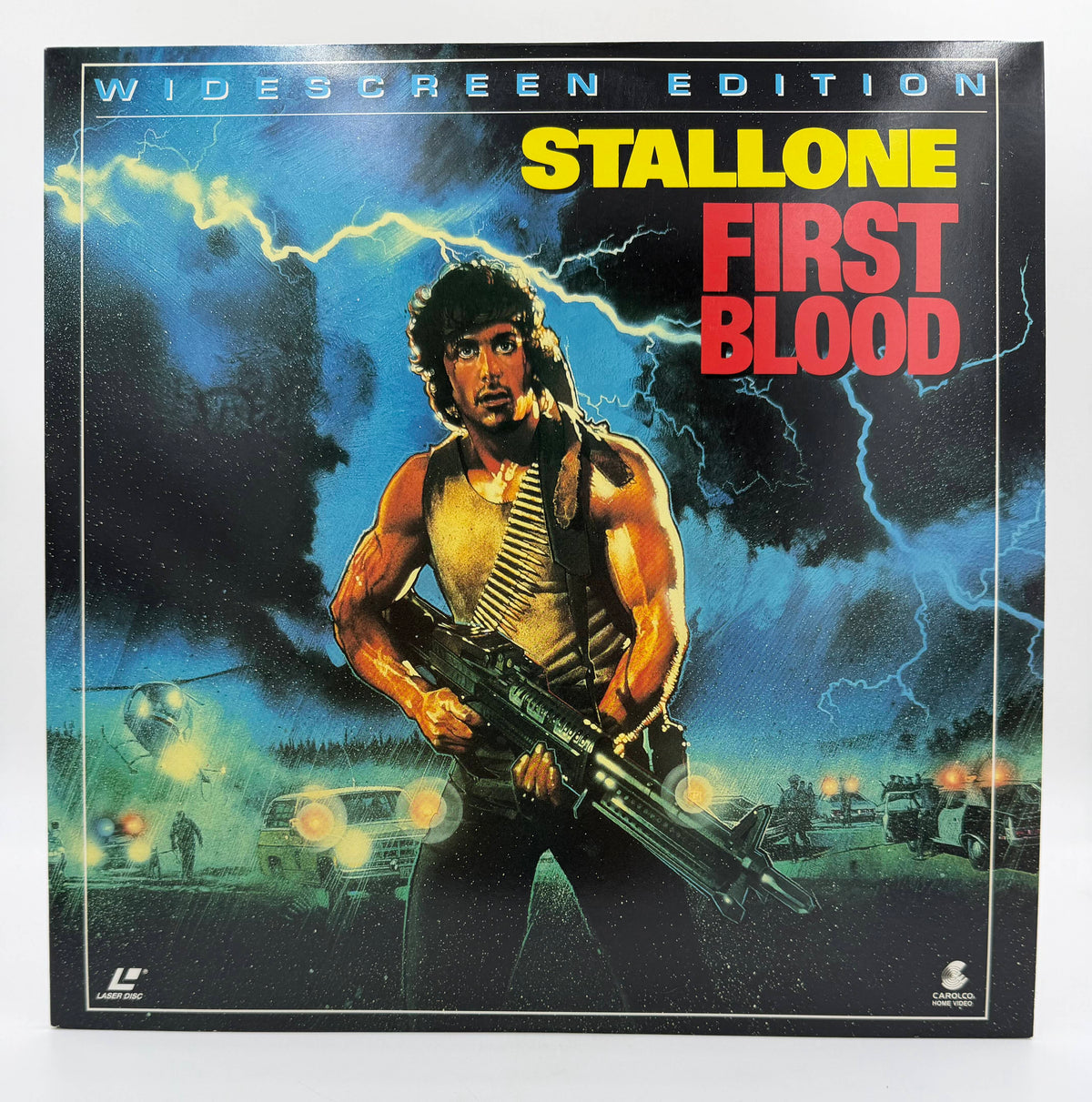 First Blood (1982 / 1991) Special Widescreen Edition – LaserDisc - EX Sylvester Stallone