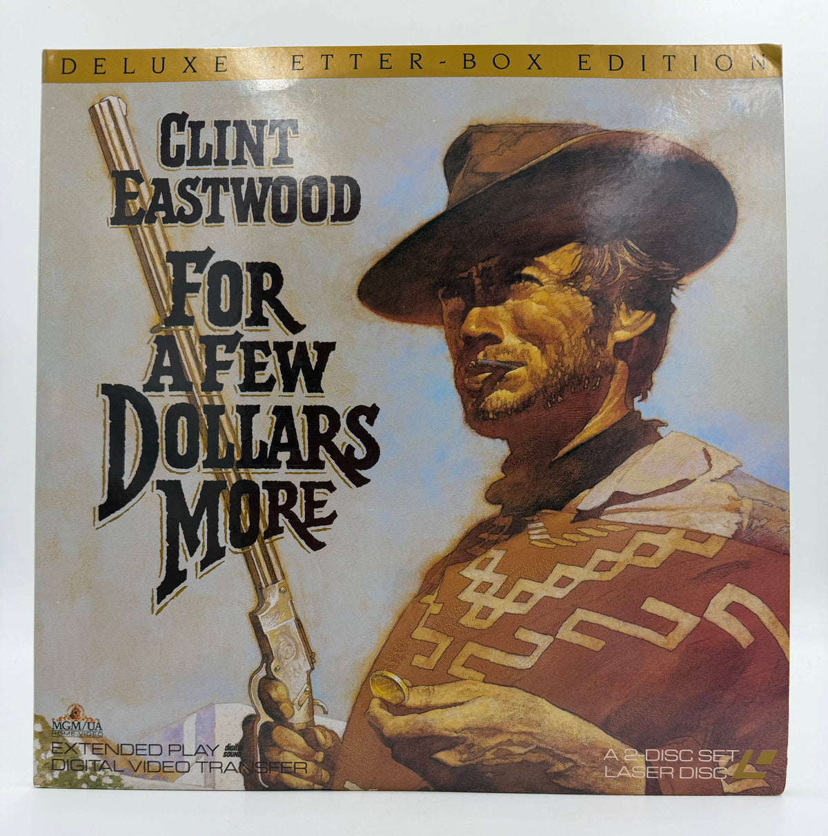 For a Few Dollars More (1965 / 1994) Deluxe Letter-Box Edition 2-Disc Set – LaserDisc - EX