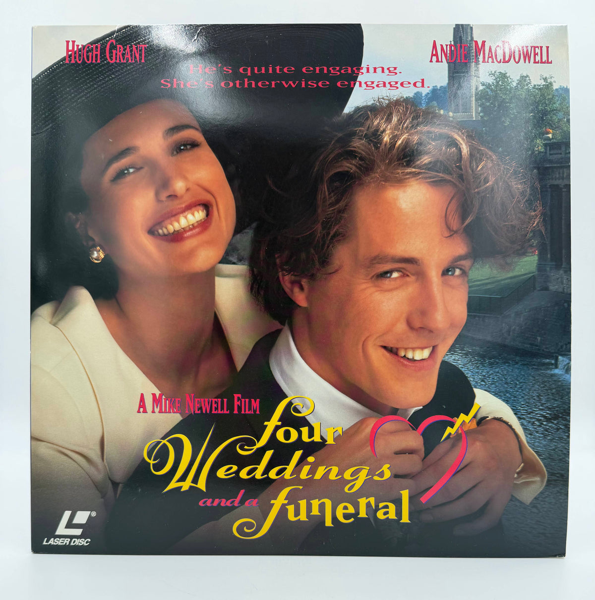 Four Weddings and a Funeral (1994) Deluxe Wide Screen Version LaserDisc - VG+