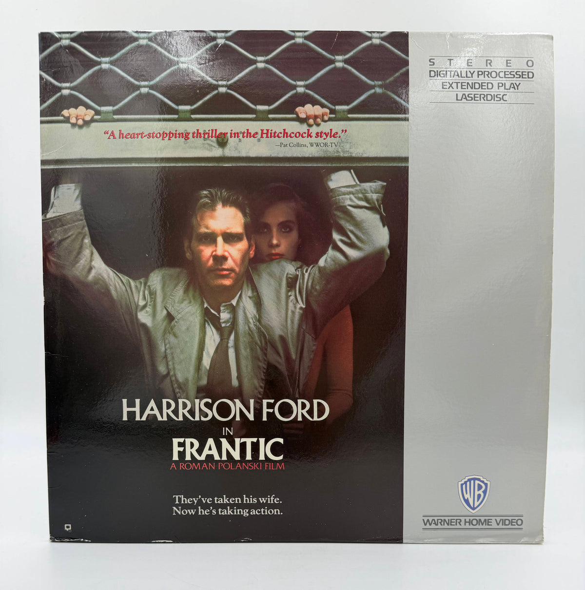 Frantic (1988) Digitally Processed LaserDisc - VG+