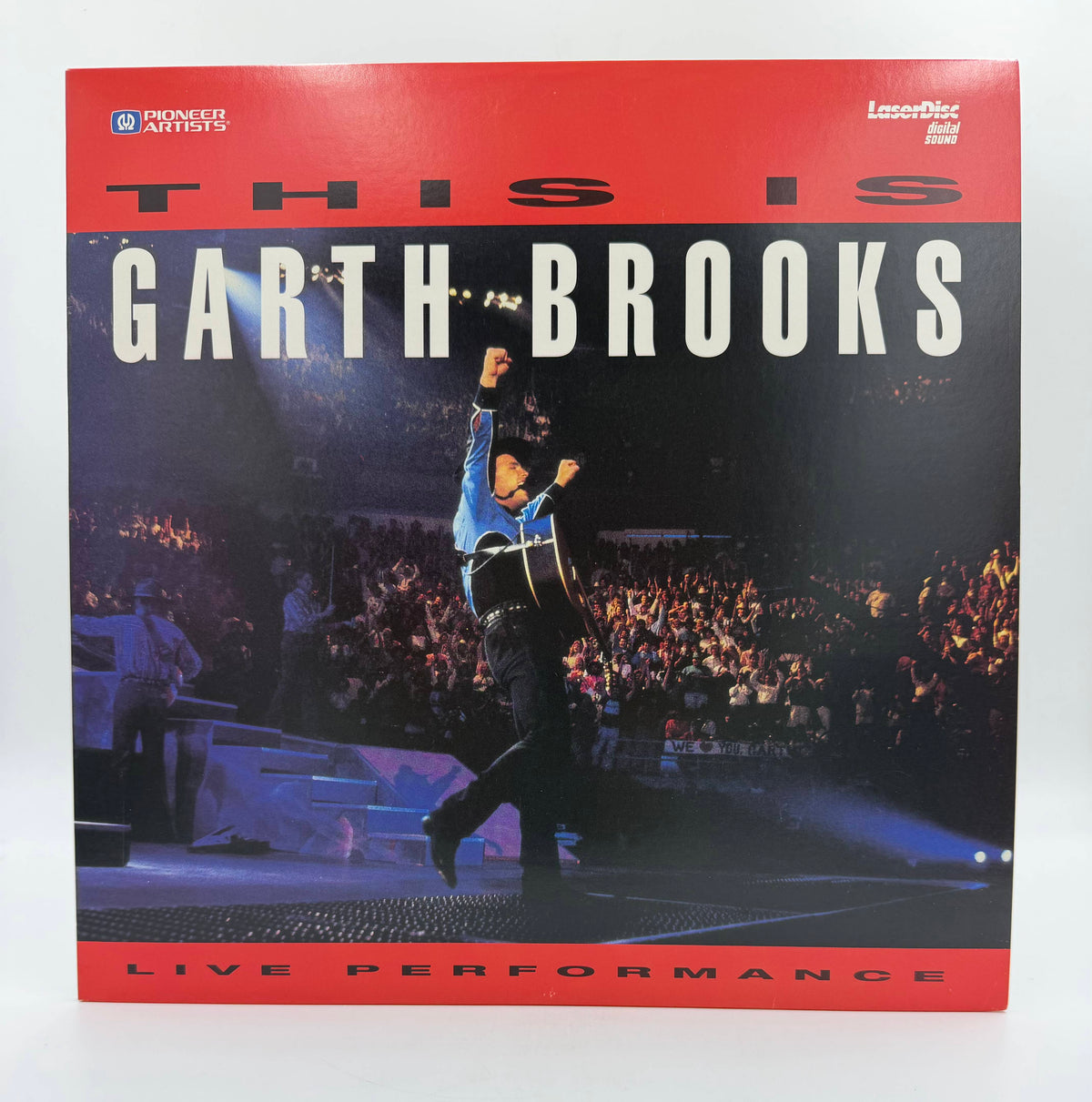 This Is Garth Brooks: Live Performance (1992) Pioneer Artists LaserDisc - EX