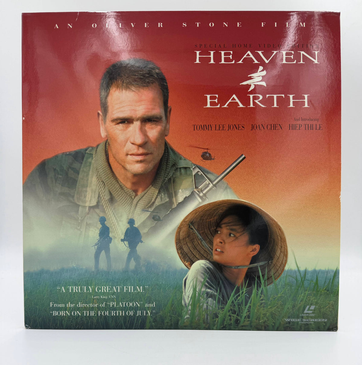 Heaven &  Earth (1993 / 1994) Special Home Video Widescreen Edition – LaserDisc - EX
