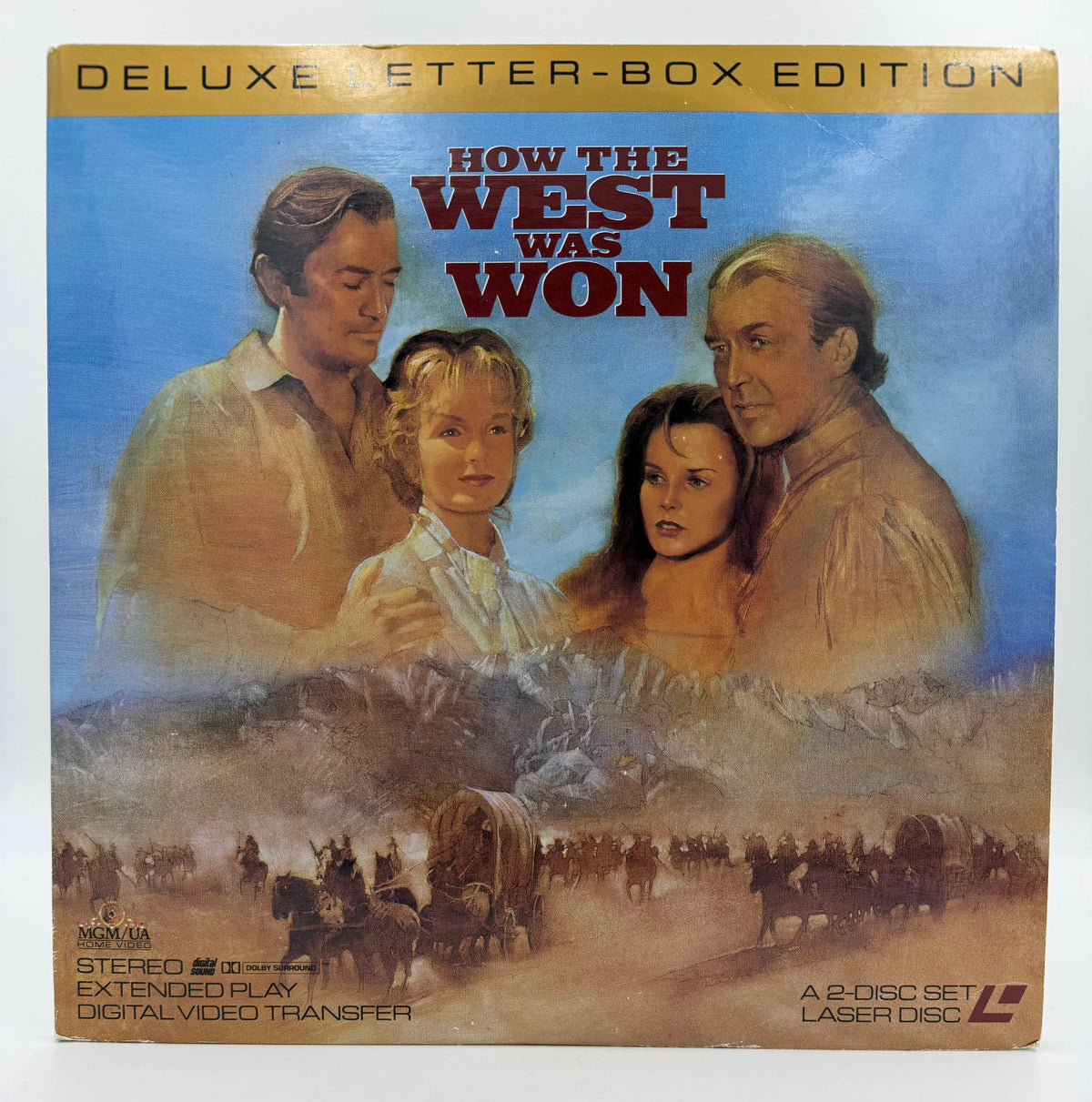 How the West Was Won (1962 / 1990) Deluxe Letter-Box Edition 2-Disc Set – LaserDisc - VG+