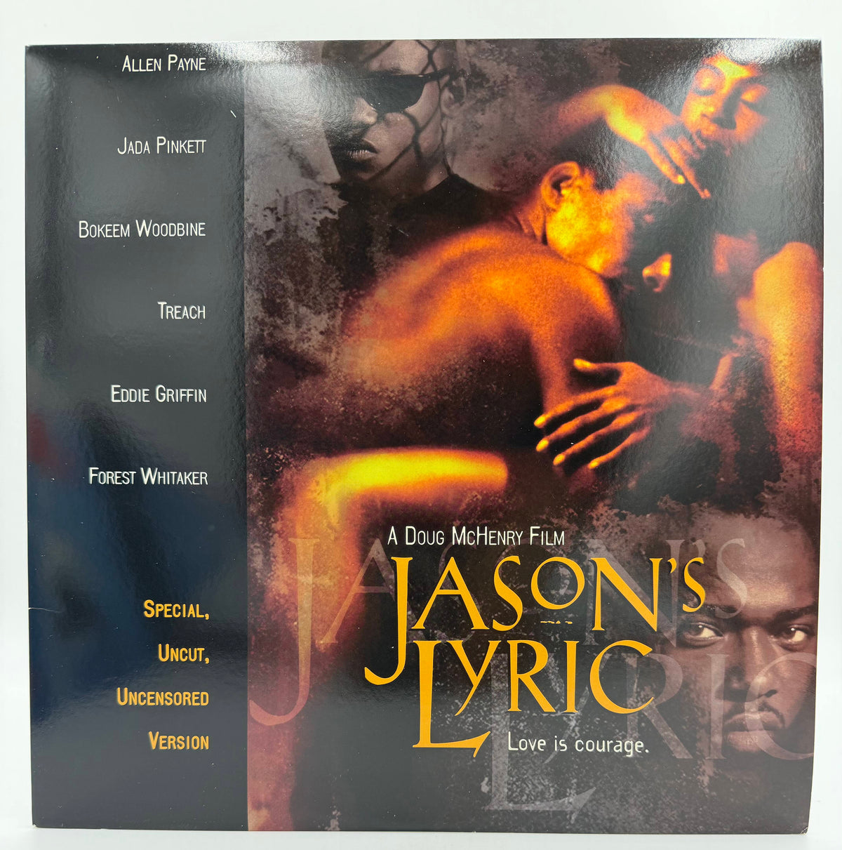 Jason's Lyric (1994) Deluxe Wide Screen Version LaserDisc - EX