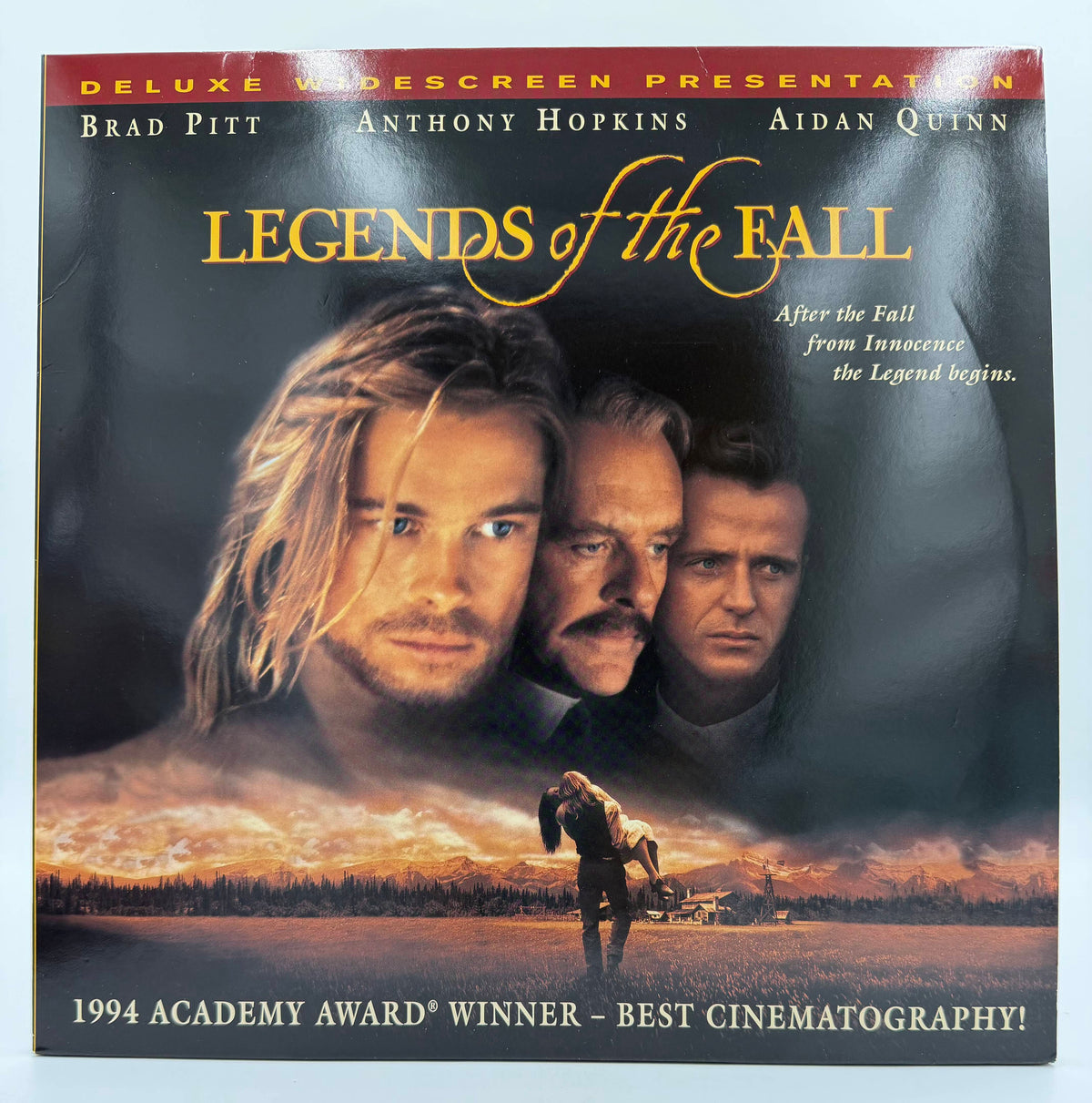 Legends of the Fall (1994 / 1995) Deluxe Widescreen Presentation 2-Disc Set – LaserDisc - EX Brad Pitt