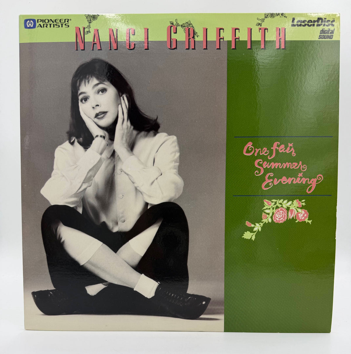Nanci Griffith: One Fair Summer Evening (1988 / 1989) Pioneer Artists LaserDisc - EX