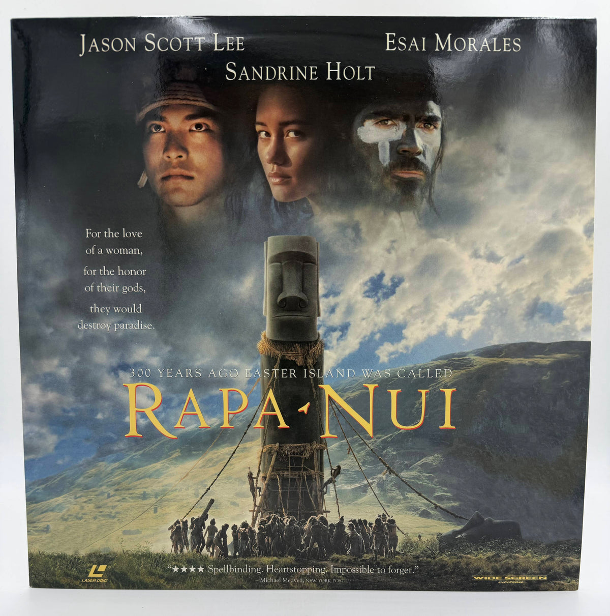 Rapa Nui (1994 / 1995) Wide Screen Edition LaserDisc - EX
