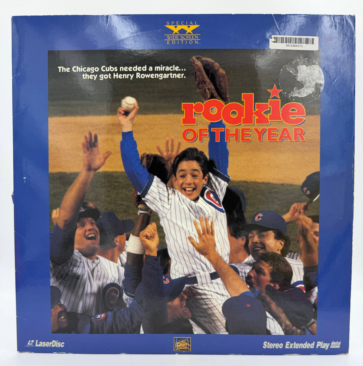 Rookie of the Year (1993 / 1994) Special Widescreen Edition LaserDisc - VG