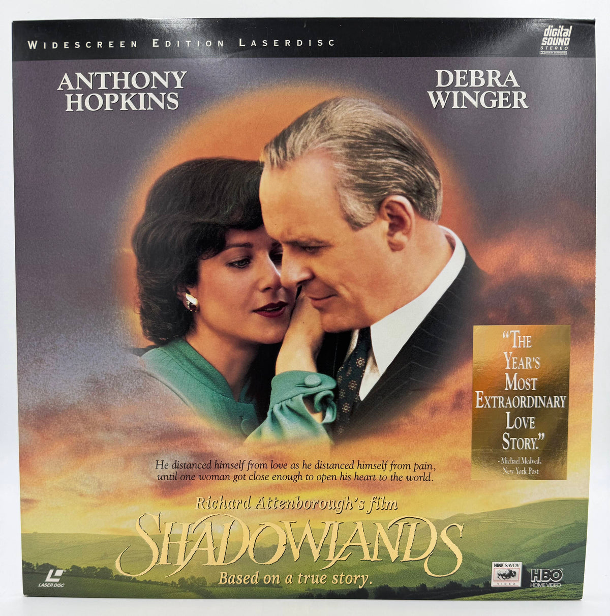 Shadowlands (1993 / 1994) Widescreen Edition 2-Disc Set – LaserDisc - EX