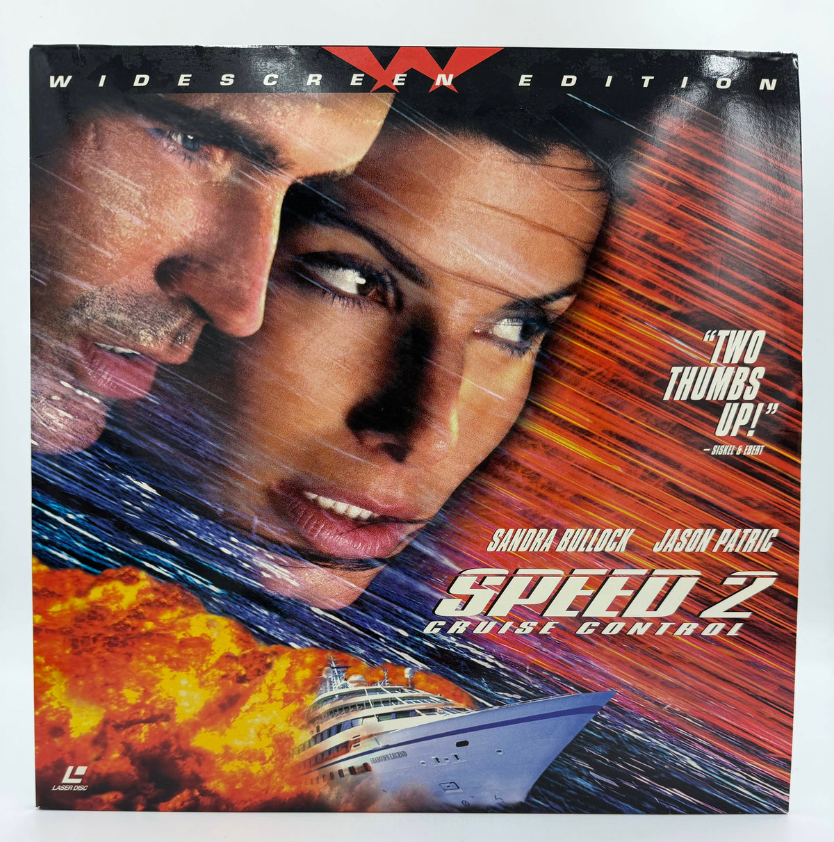 Speed 2: Cruise Control (1997) Special Widescreen Edition LaserDisc - EX