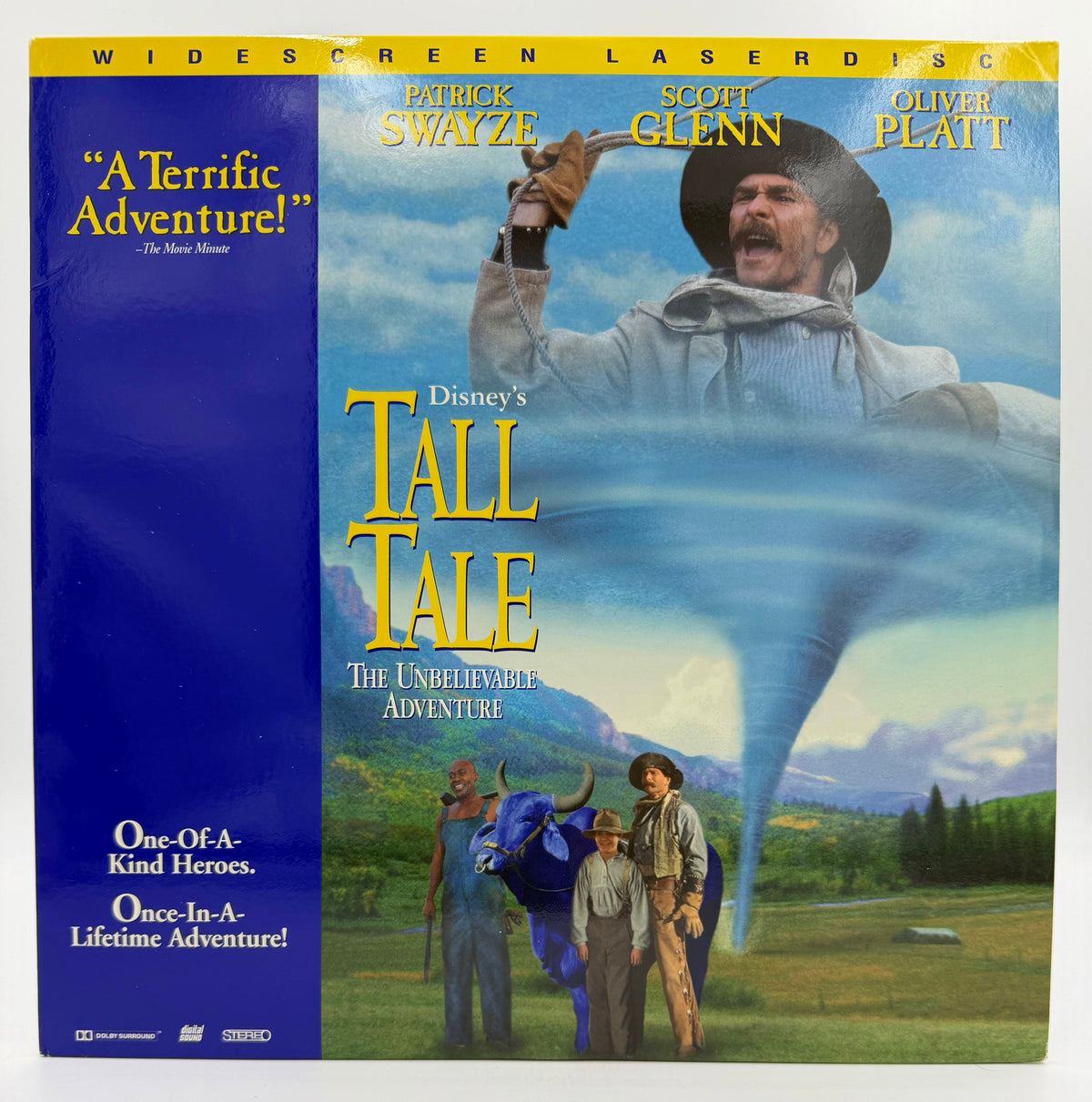 Disney's Tall Tale: The Unbelievable Adventures of Pecos Bill (1995) Widescreen LaserDisc - EX