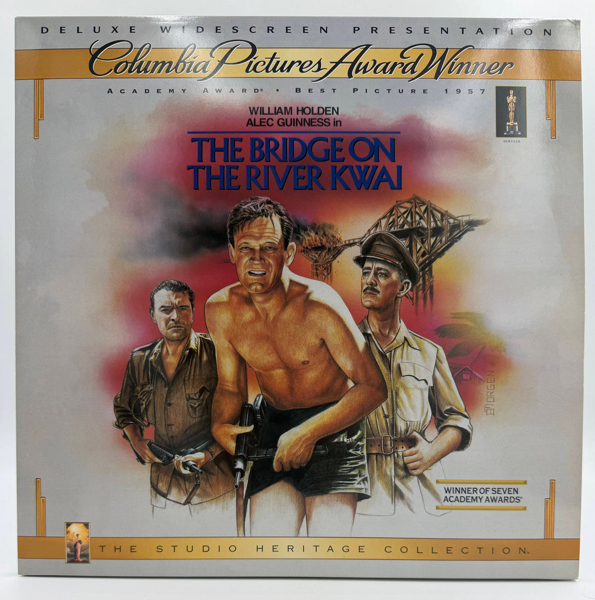 The Bridge on the River Kwai (1957 / 1995) Studio Heritage Collection 2-Disc Set – LaserDisc - EX