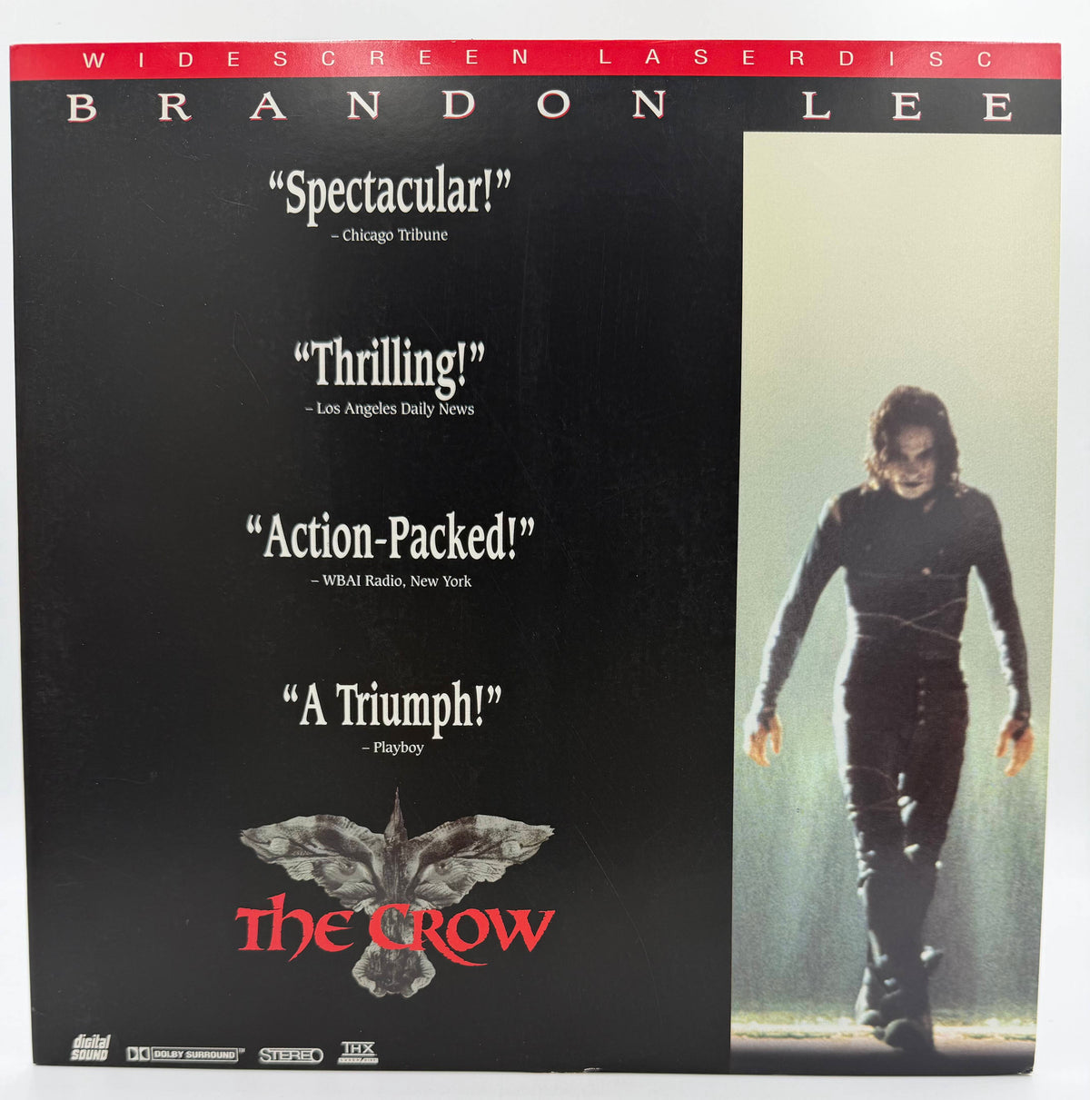 The Crow (1994) Widescreen Edition LaserDisc - EX Brandon Lee