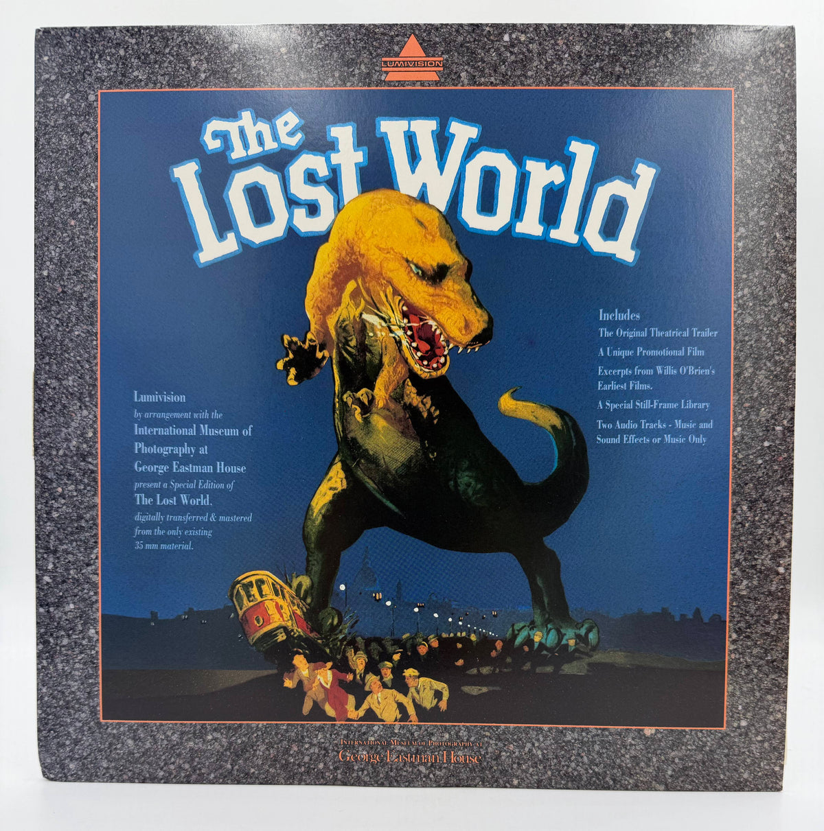 The Lost World (1925 / 1991) Lumivision / George Eastman House Special Edition LaserDisc - VG+