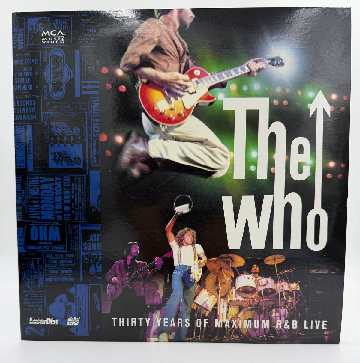 The Who: Thirty Years of Maximum R&amp;B Live (1965-1989 / 1994) MCA 2-Disc Set – LaserDisc - EX
