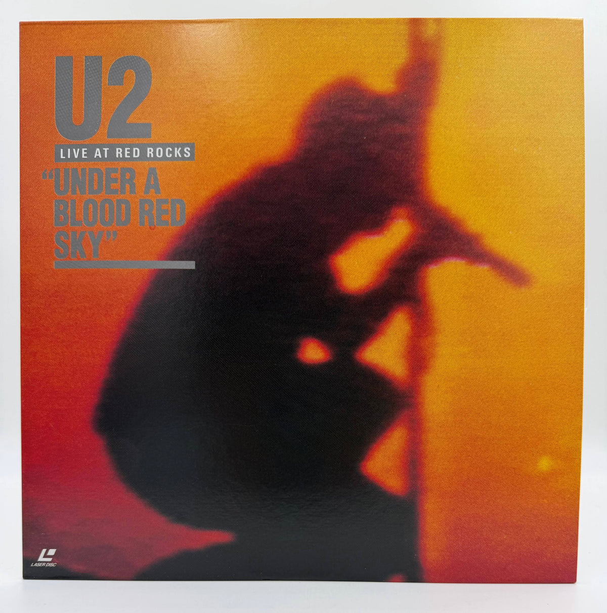 U2: Live at Red Rocks – "Under a Blood Red Sky" (1983 / 1994) PolyGram Japanese Import LaserDisc - EX