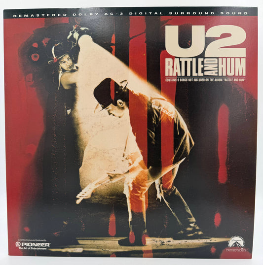 U2: Rattle and Hum (1988 / 1995) Remastered Dolby AC-3 Digital Surround Sound LaserDisc - EX