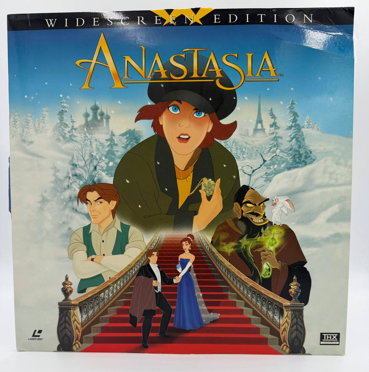 Anastasia: Widescreen Edition (1997 / 1998) 20th Century Fox Home Entertainment THX LaserDisc - VG+