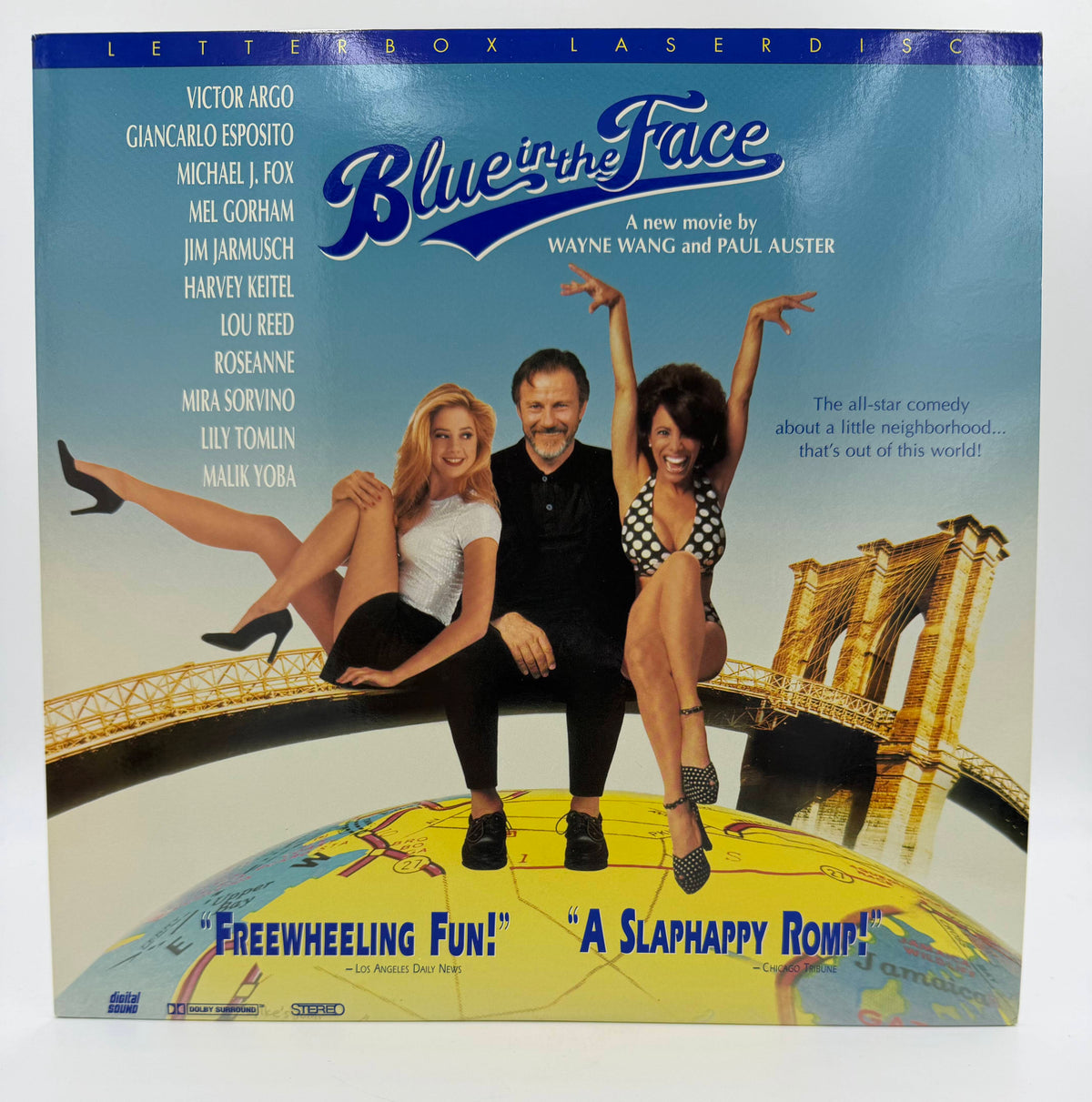 Blue in the Face: Letterbox Laserdisc (1995 / 1996) Miramax Home Entertainment / Image Entertainment LaserDisc - EX