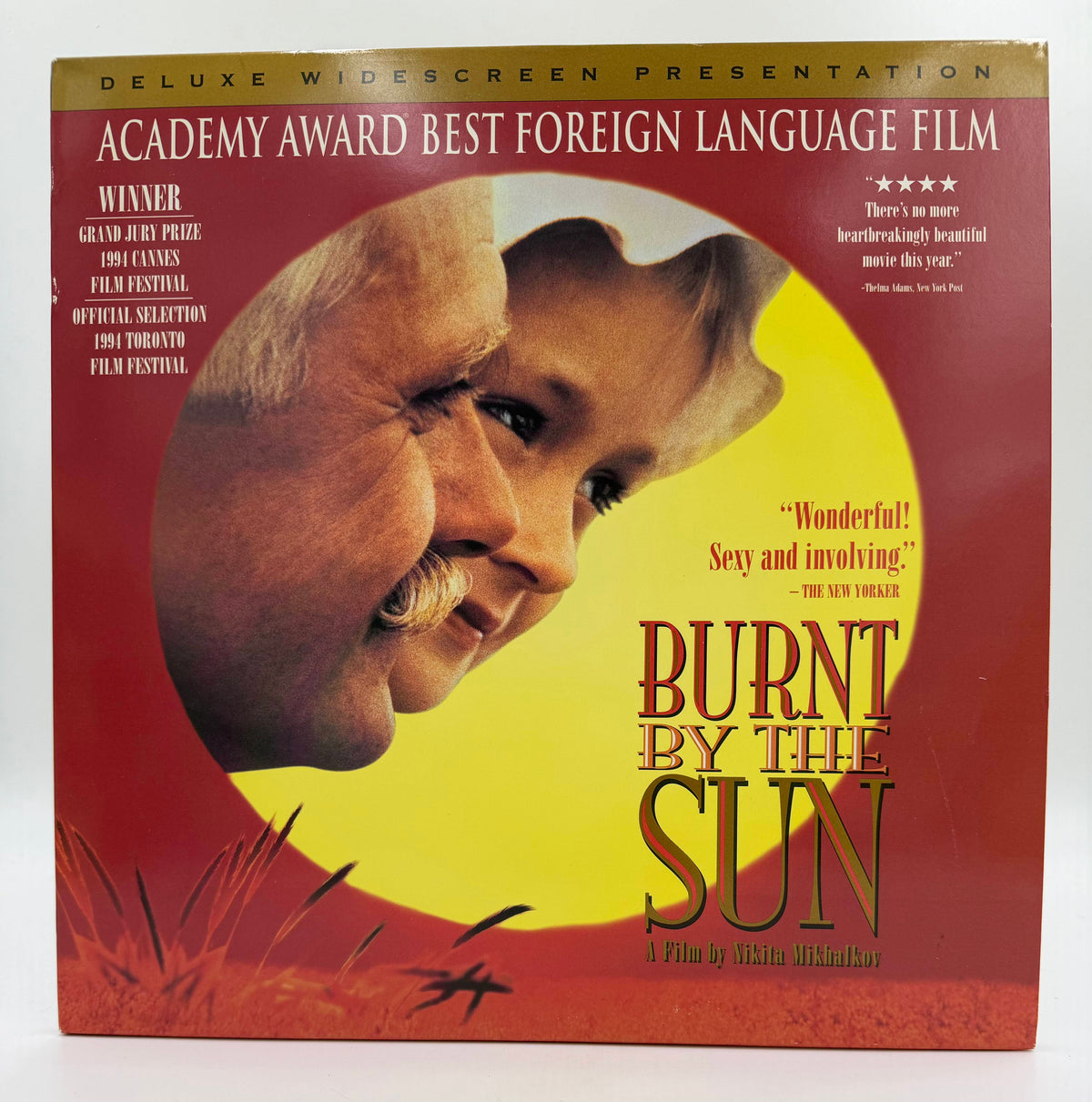 Burnt by the Sun [Utomlyonnye solntsem] (1994 / 1995) Columbia TriStar Home Video Deluxe Widescreen Presentation LaserDisc - EX