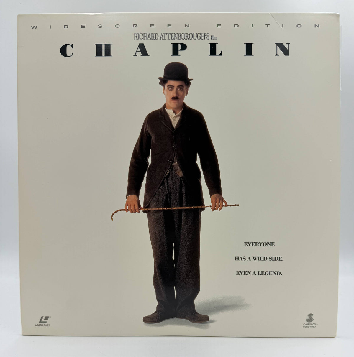 Chaplin: Widescreen Edition (1992 / 1993) Carolco Home Video / Live Home Video 2-Disc LaserDisc Set - EX