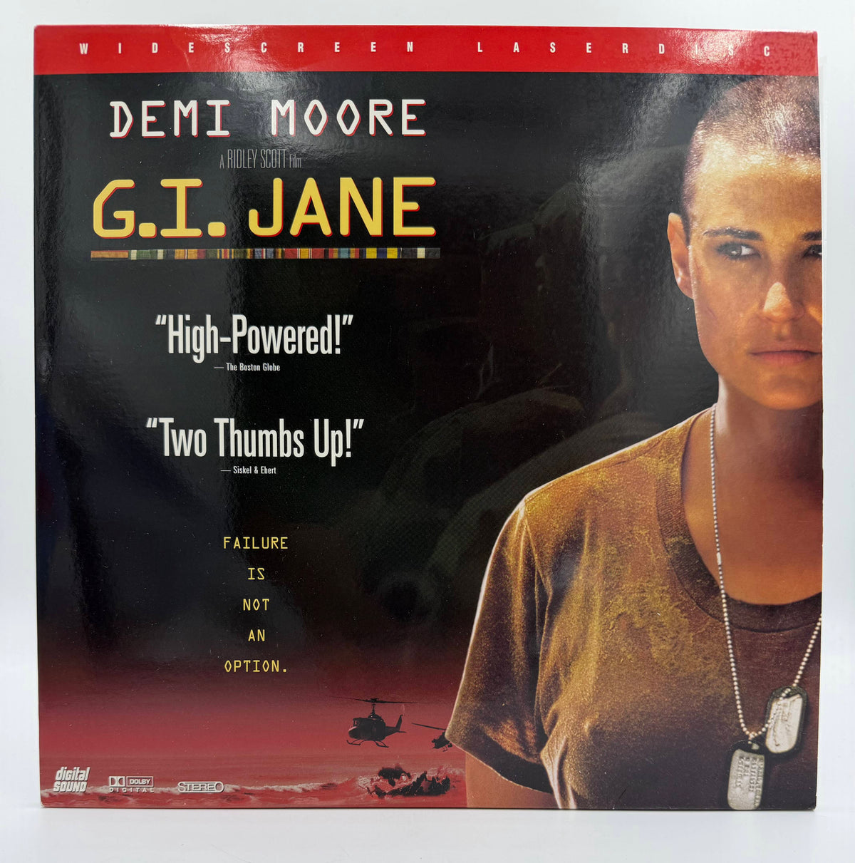 G.I. Jane: Widescreen Laserdisc (1997 / 1998) Hollywood Pictures / Image Entertainment 2-Disc LaserDisc Set - VG+