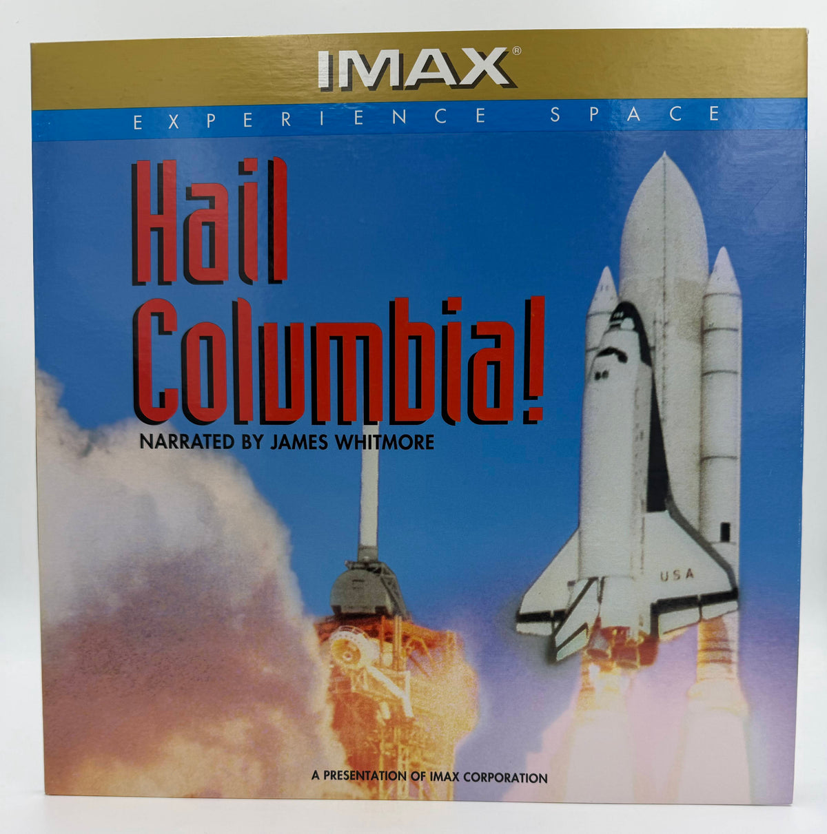 Hail Columbia! Experience Space (1982 / 1993) Lumivision / IMAX Corporation CAV LaserDisc - EX
