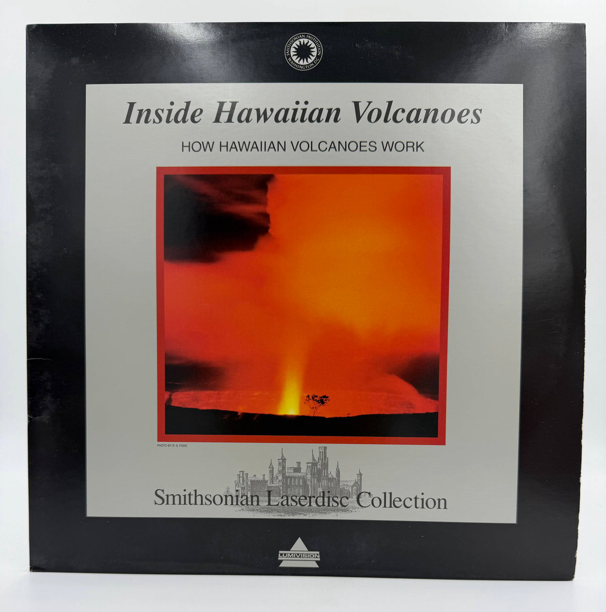 Inside Hawaiian Volcanoes: How Hawaiian Volcanoes Work (1989 / 1994) Lumivision / Smithsonian Laserdisc Collection CAV LaserDisc - VG+