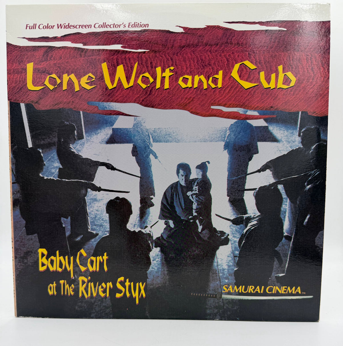 Lone Wolf and Cub: Baby Cart at The River Styx (1972 / 1996) AnimEigo Samurai Cinema Full Color Widescreen Collector's Edition LaserDisc - EX