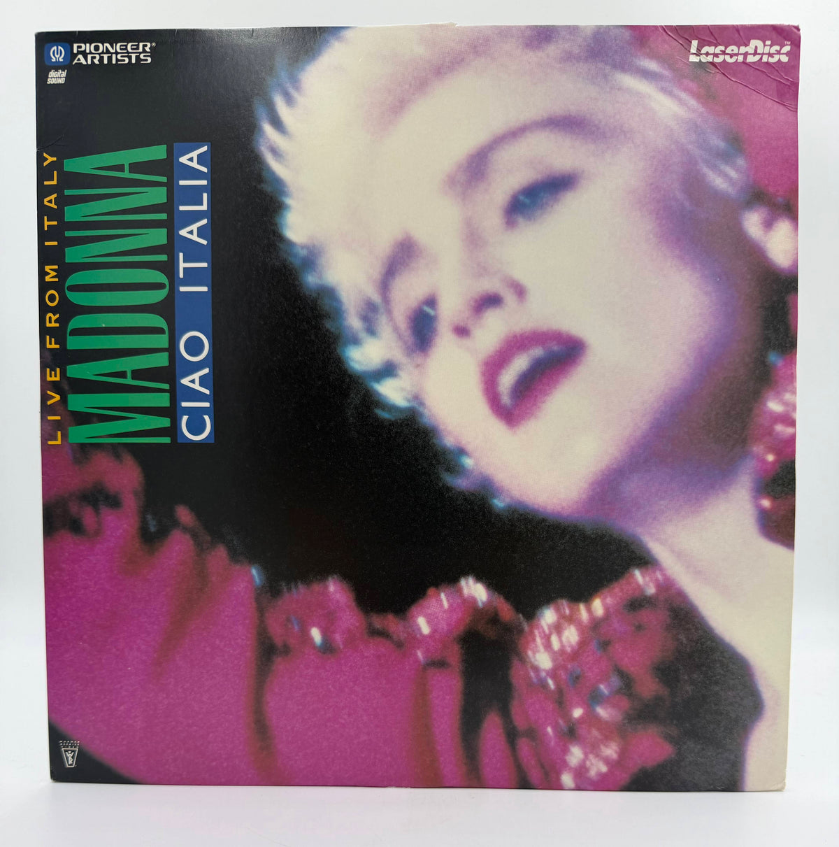 Madonna: Ciao Italia - Live From Italy (1987 / 1988) Pioneer Artists LaserDisc - VG+