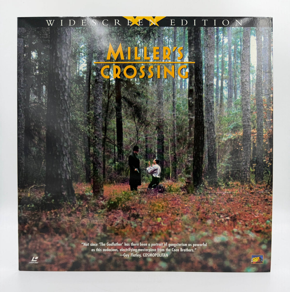 Miller's Crossing: Widescreen Edition (1990 / 1991) Fox Video LaserDisc - EX
